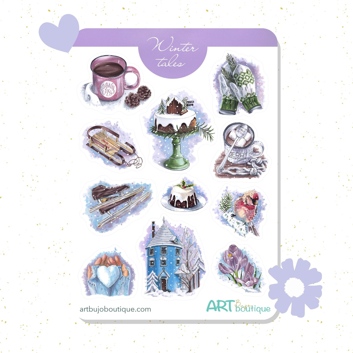 Winter Tale Sticker Sheet