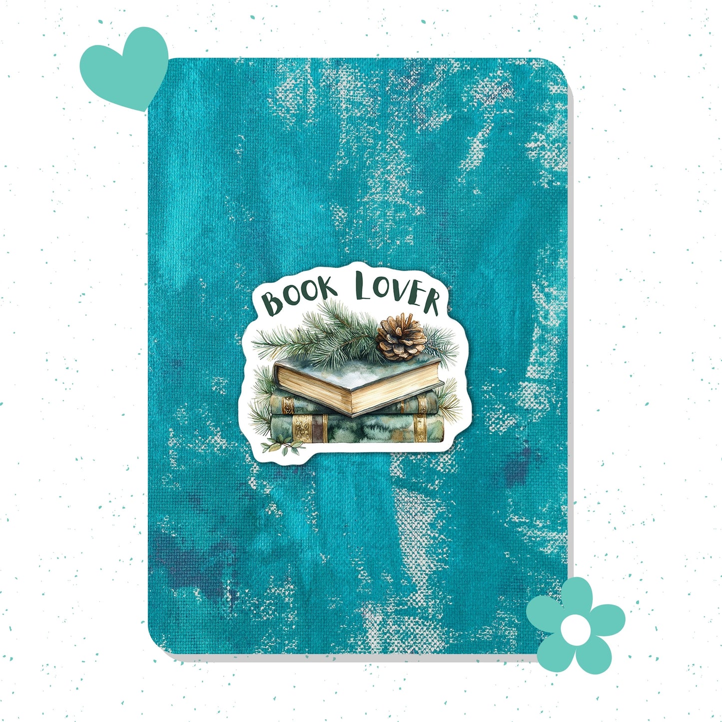 Book Lover Vinyl Sticker