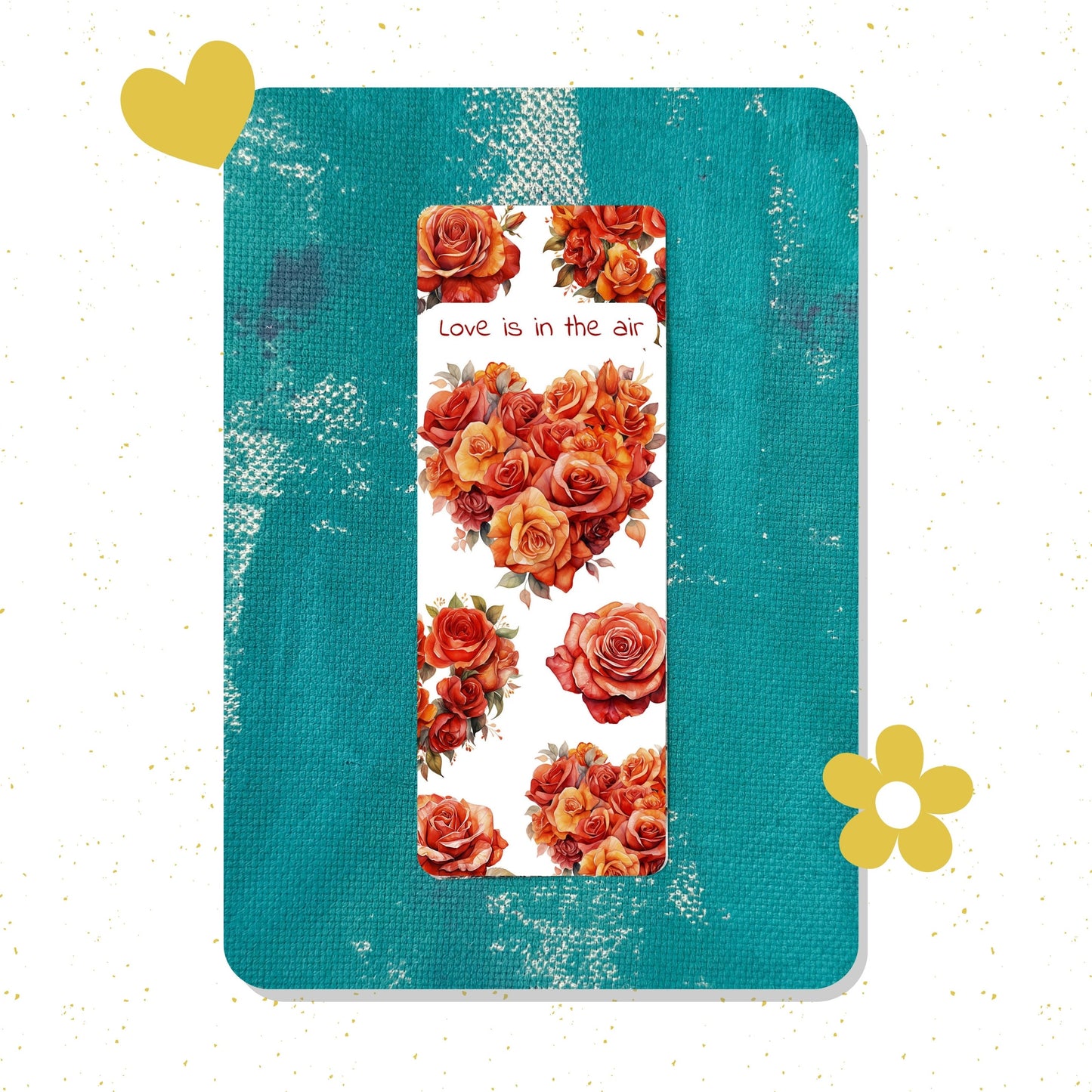 Love is in the Air Valentine's Day Bookmark