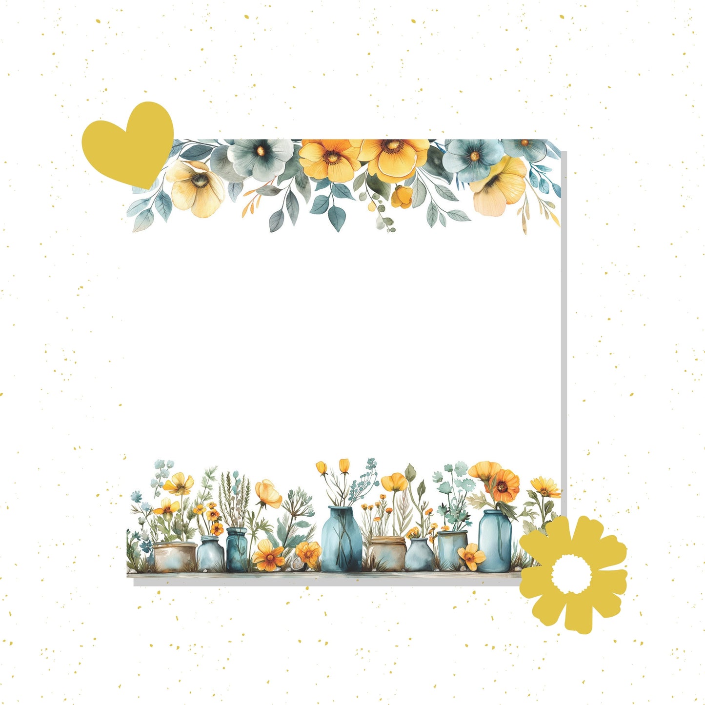 Sunny Days Floral Pocket Notepad – Aesthetic Stationery for Journaling, Planning & To-Do Lists