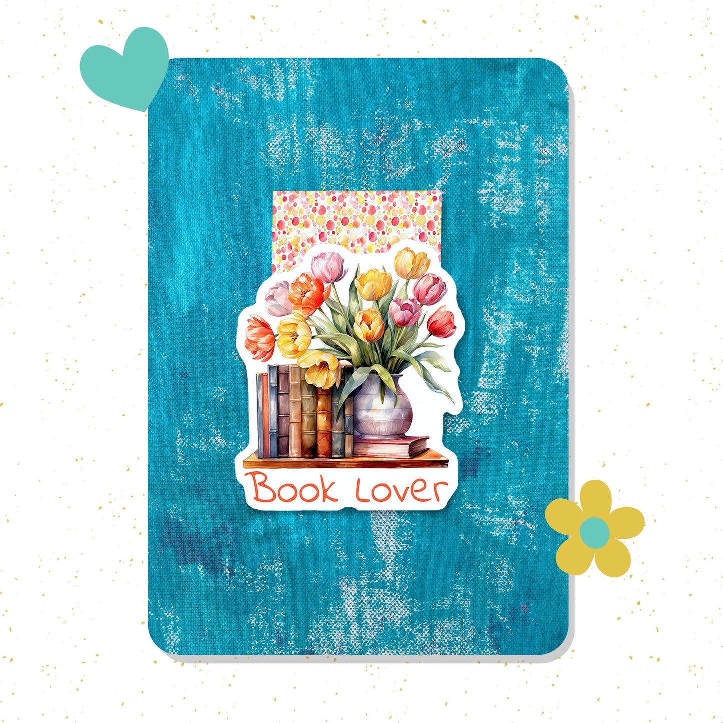 Book Lover Spring magnetische bladwijzer