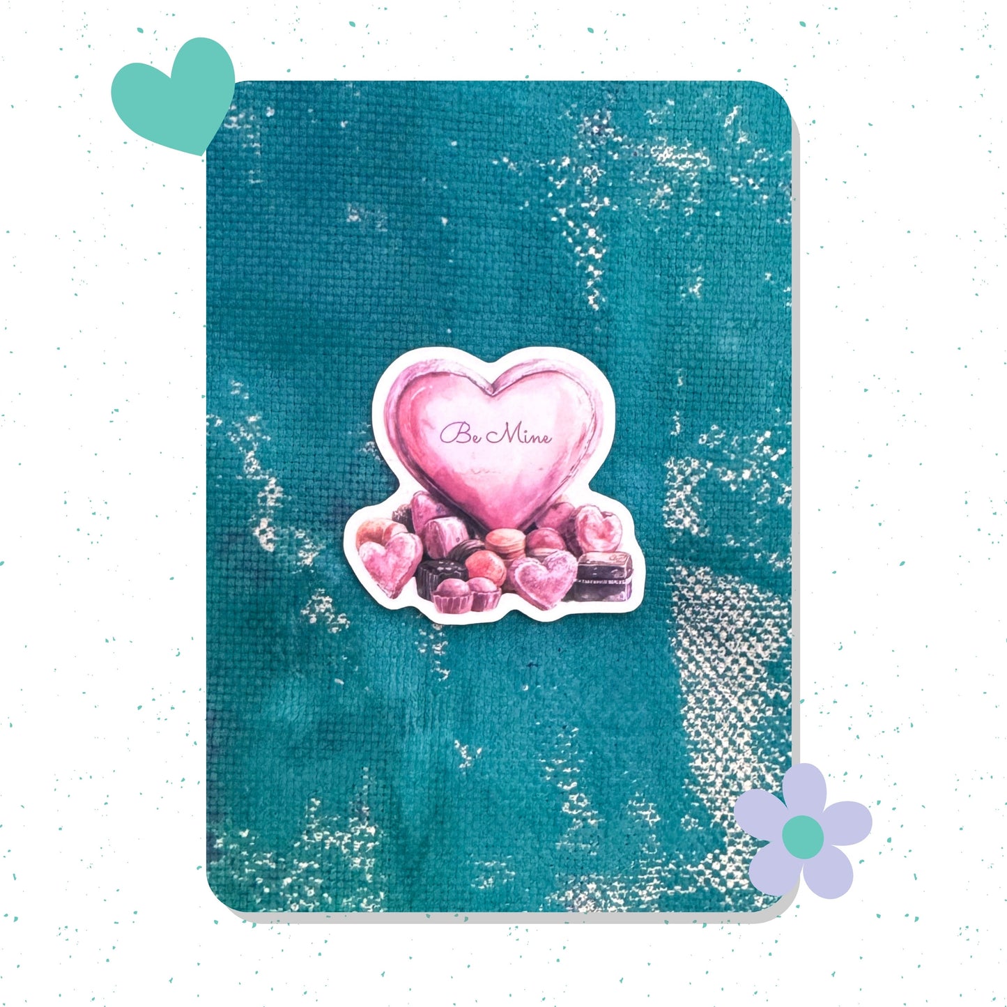 Be Mine Valentijnsdag Vinyl Sticker