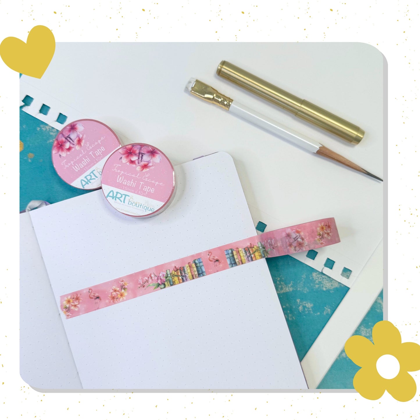 Tropical Escape Washi Tape
