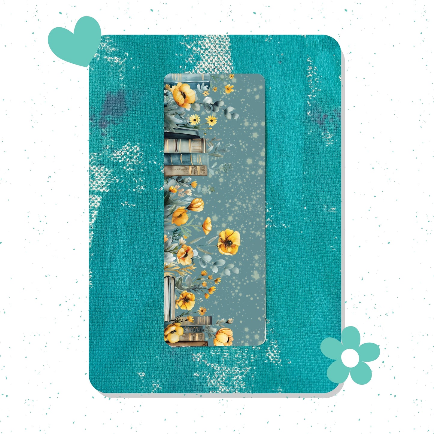 Summer Bookshelf classic bookmark