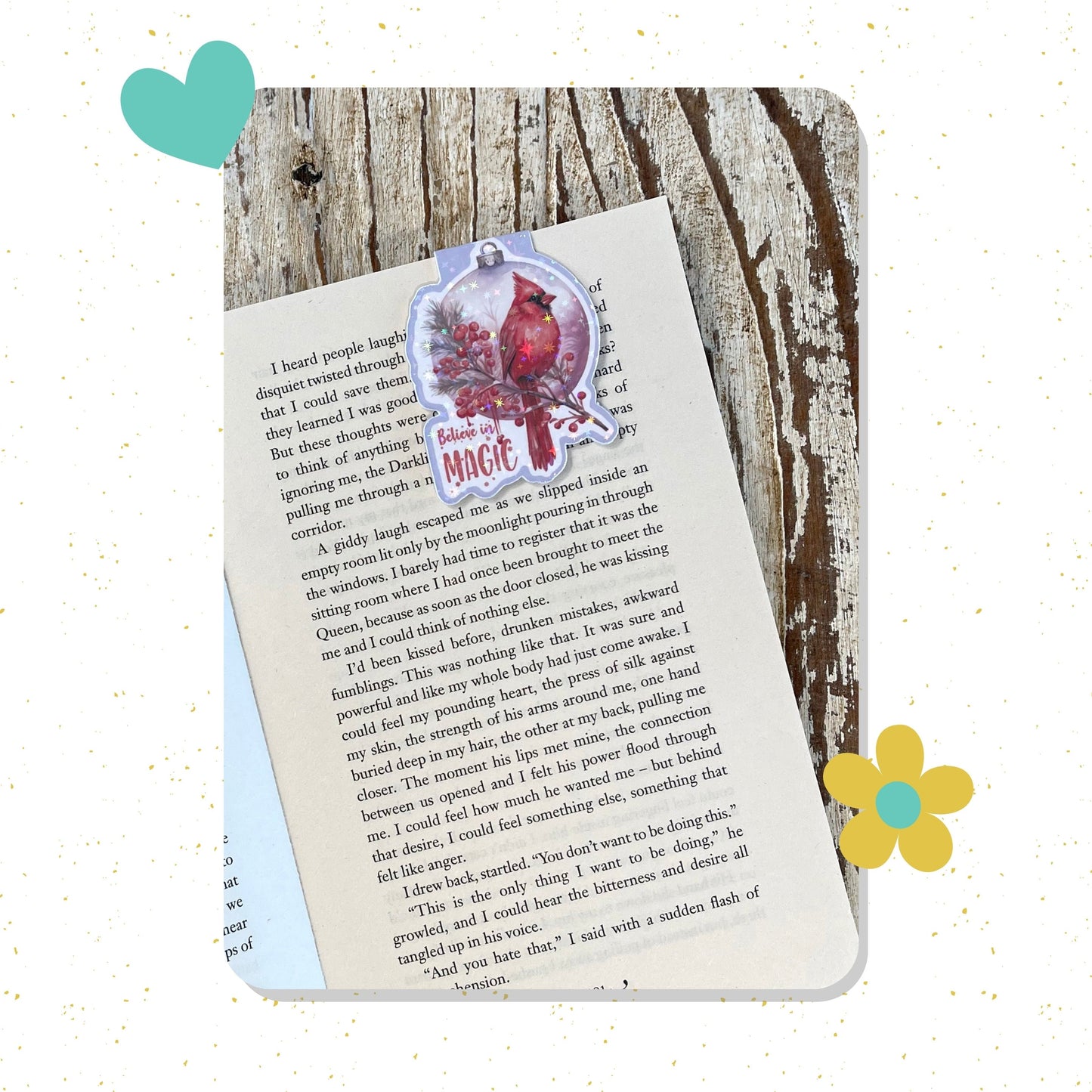 Believe in Magic Winter magnetische bladwijzer