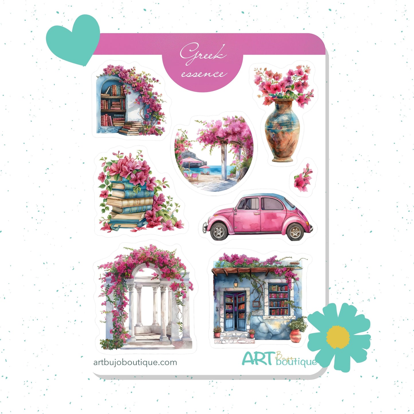 Greek Essence Sticker Sheet