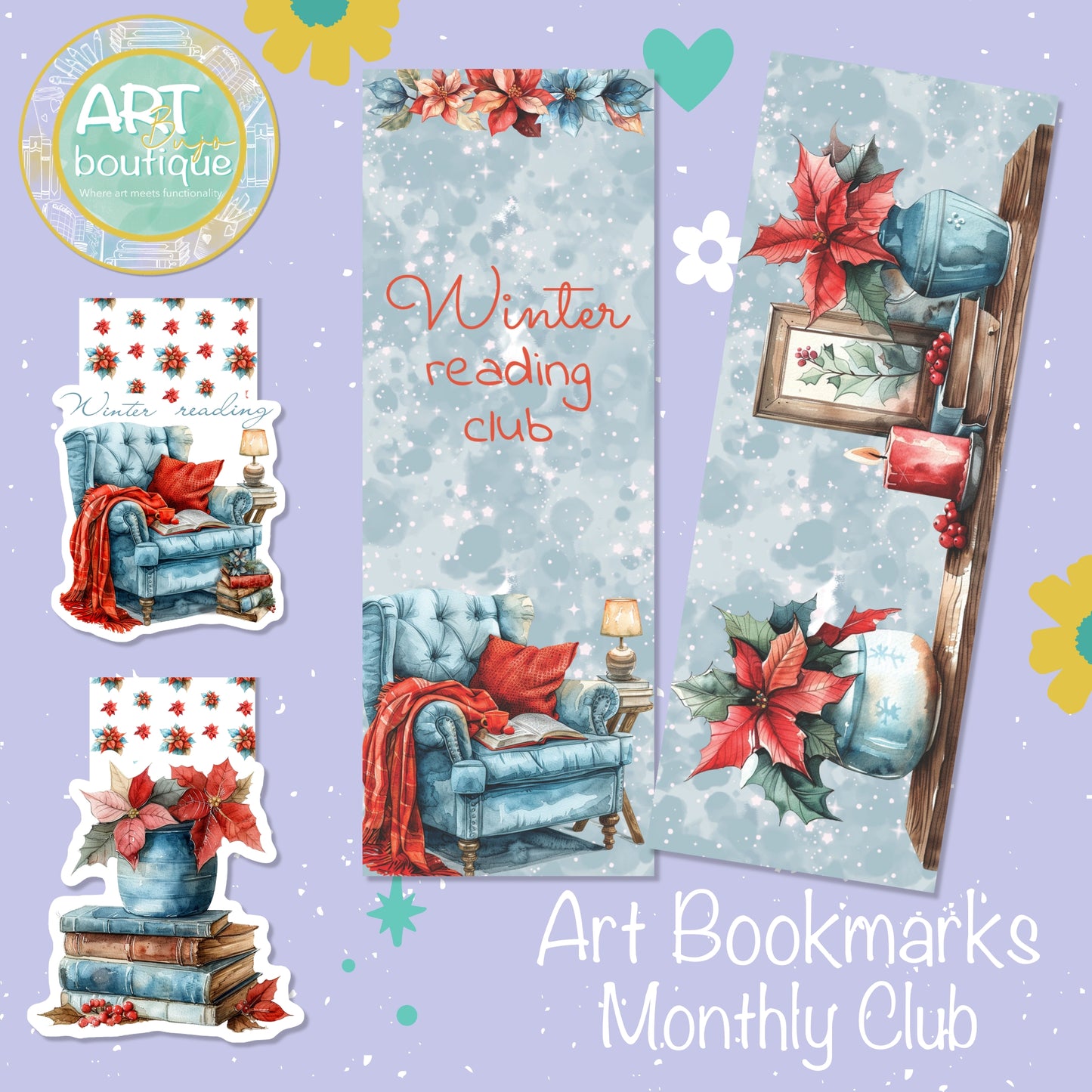 Maandelijkse kunstbladwijzerclub (december)