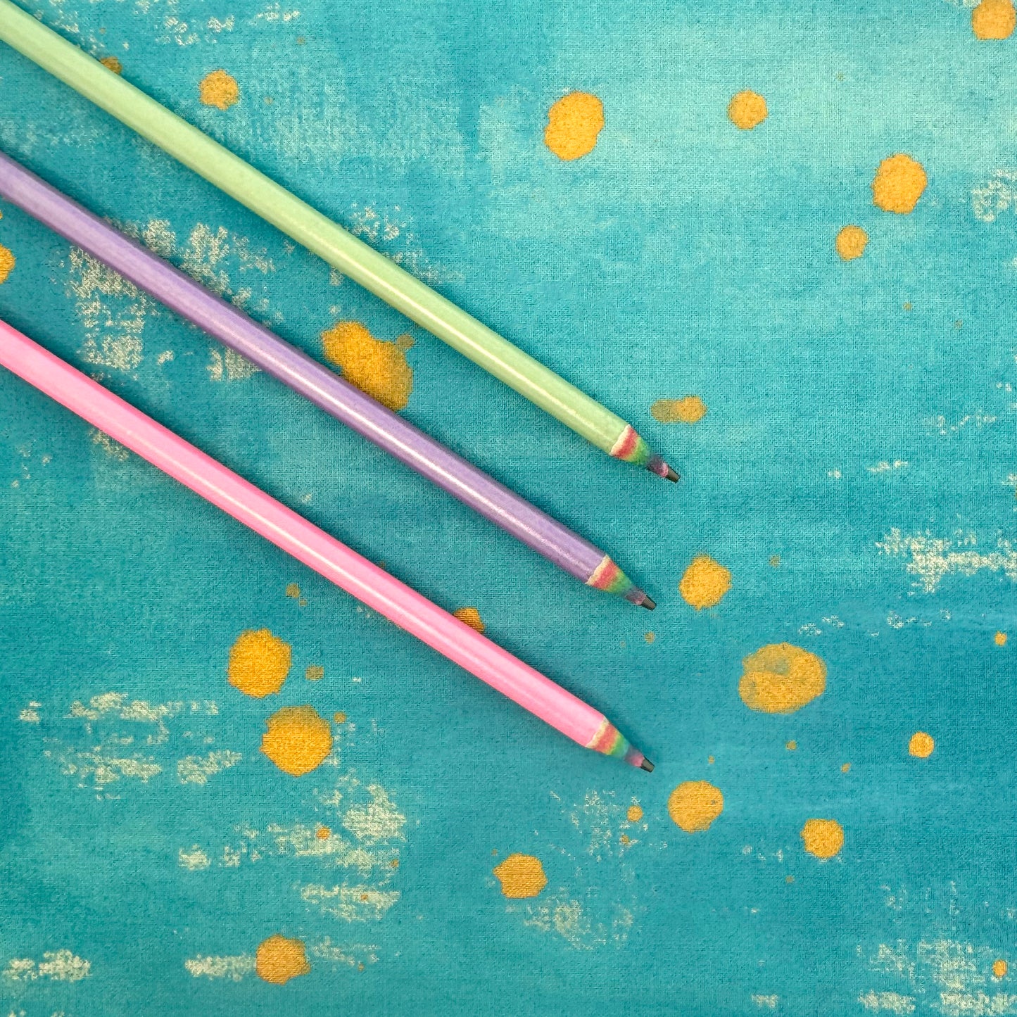 Rainbow Core Pencil - Pastel Aesthetic Stationery for Writing & Sketching