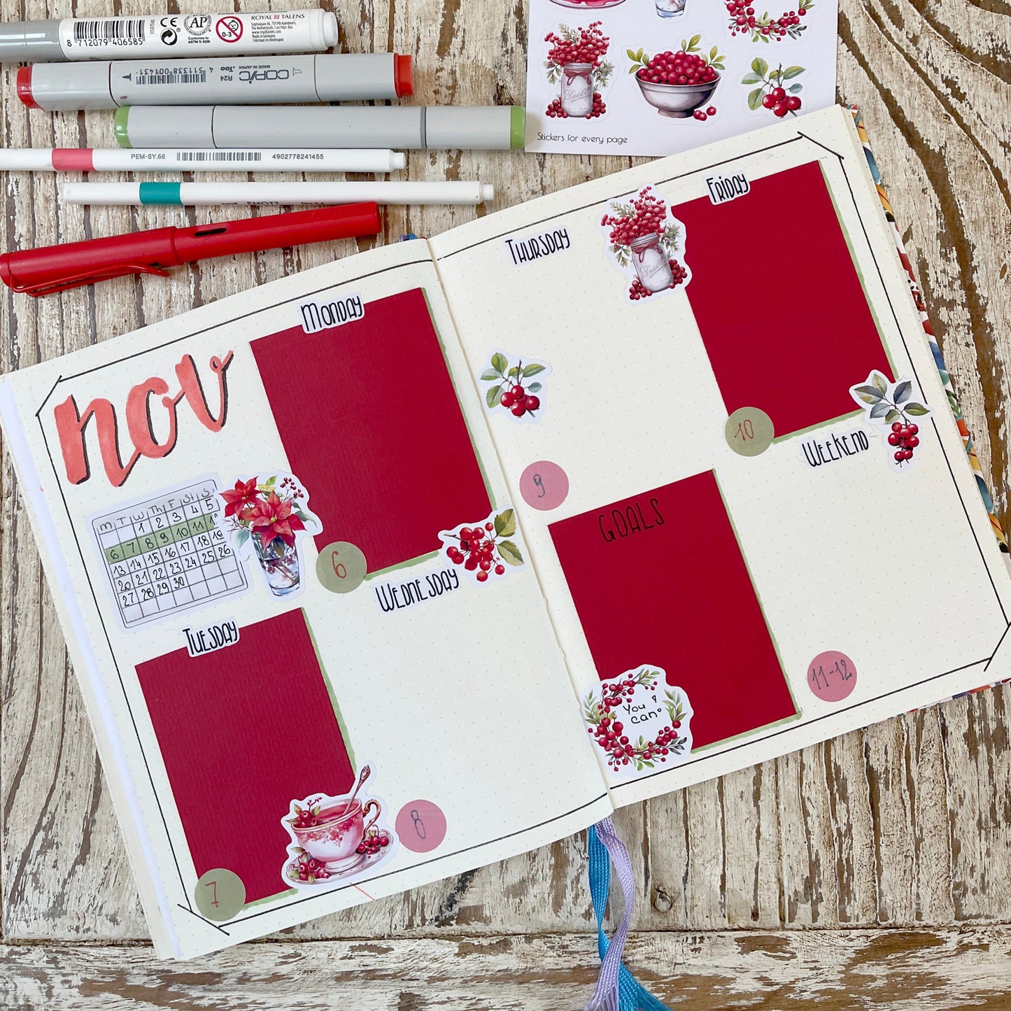 Cranberries Sticker sheet