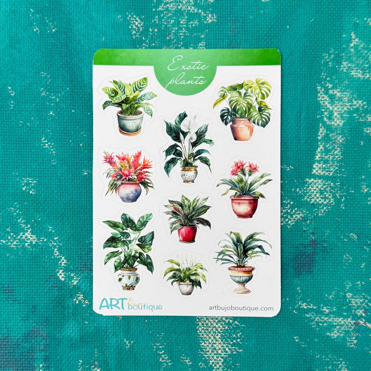 Terug naar school bujo-stickers ingesteld
