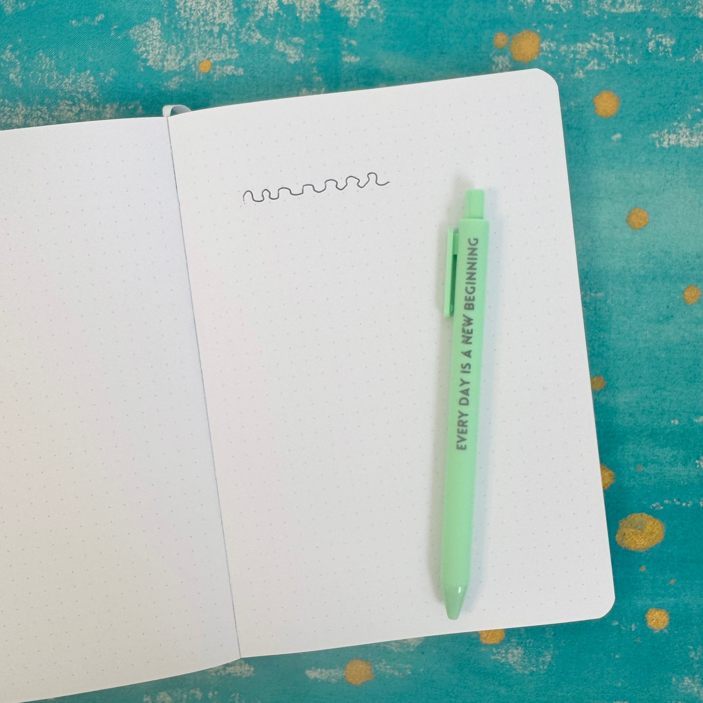 Macaron Colored Motivational Pens - Pastel Ballpoint Pens with Uplifting Quotes, Black Ink