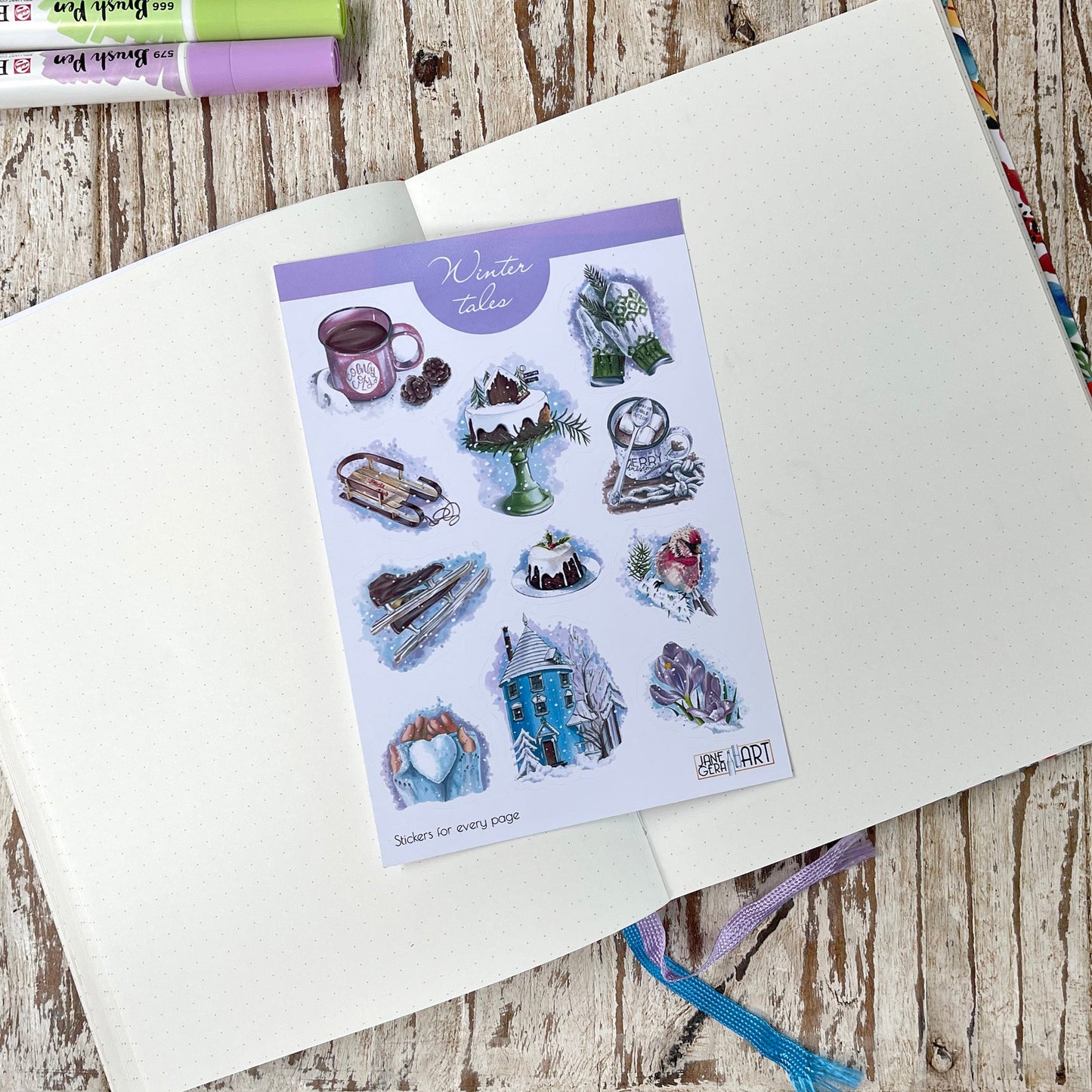 Winter Tale Sticker Sheet
