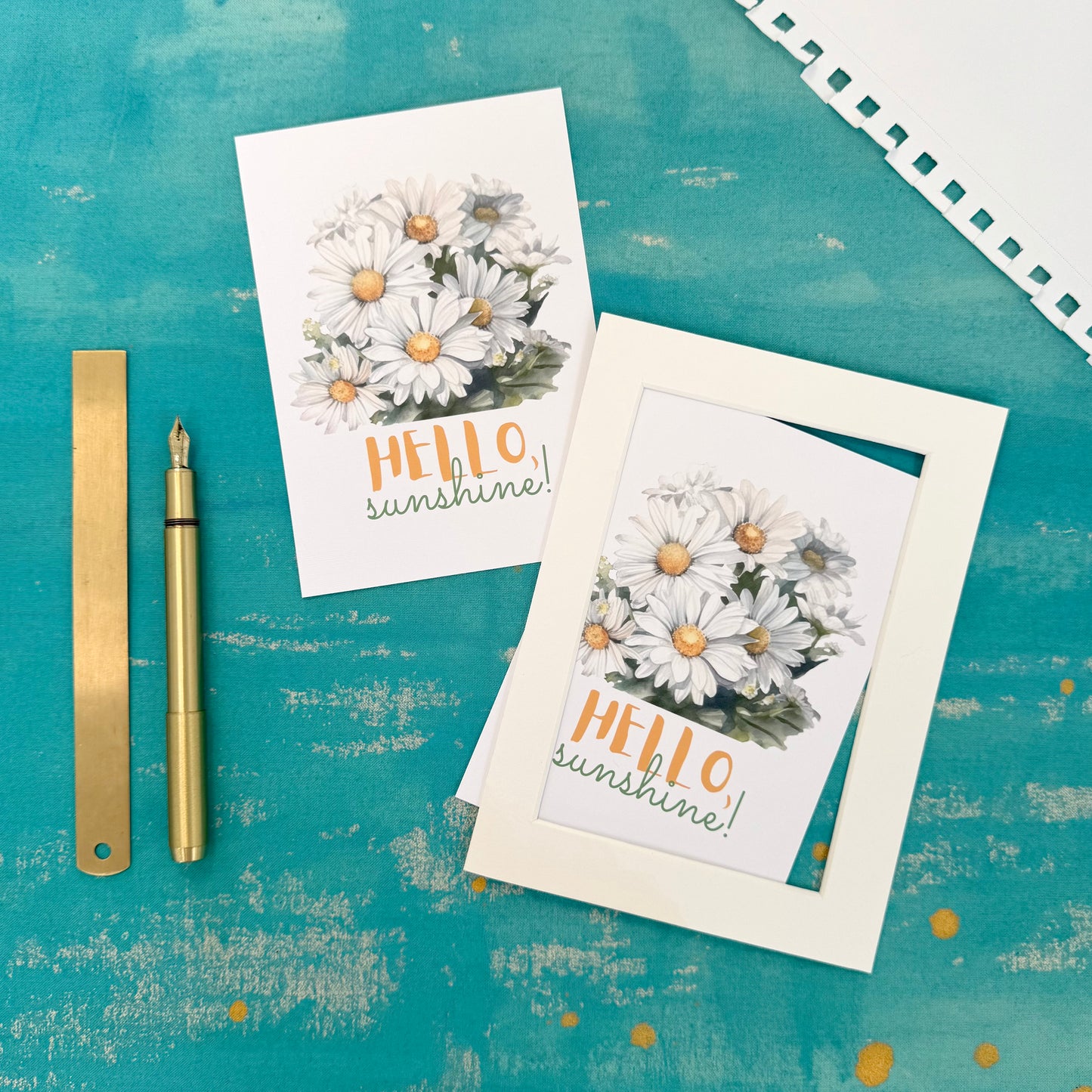 Hello, Sunshine - Beautiful Illustrated Postcard for Gifting & Collecting (Copy)