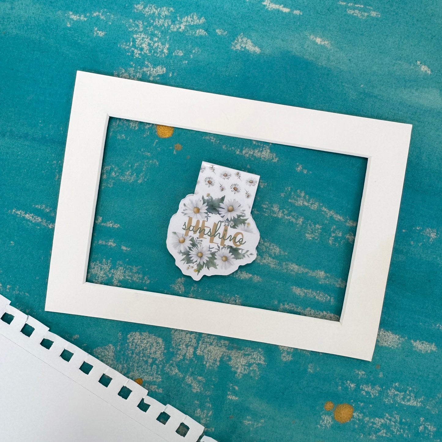Hello, Sunshine! Magnetic Bookmark – Aesthetic Page Marker for Books & Planners