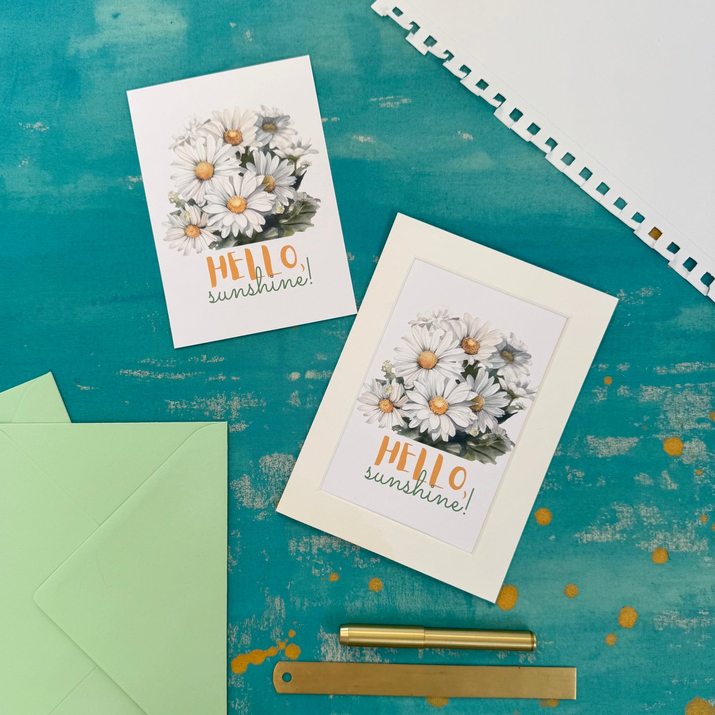 Hello, Sunshine - Beautiful Illustrated Postcard for Gifting & Collecting (Copy)