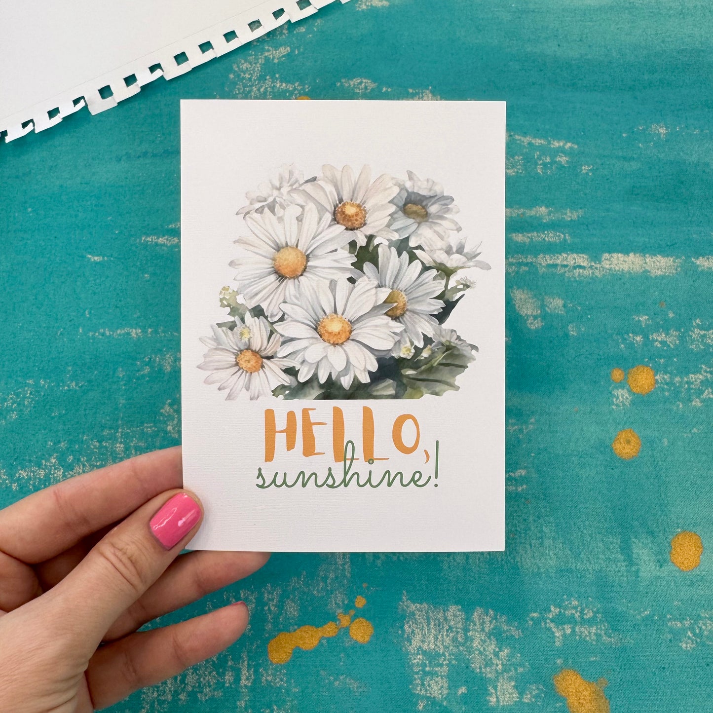 Hello, Sunshine - Beautiful Illustrated Postcard for Gifting & Collecting (Copy)