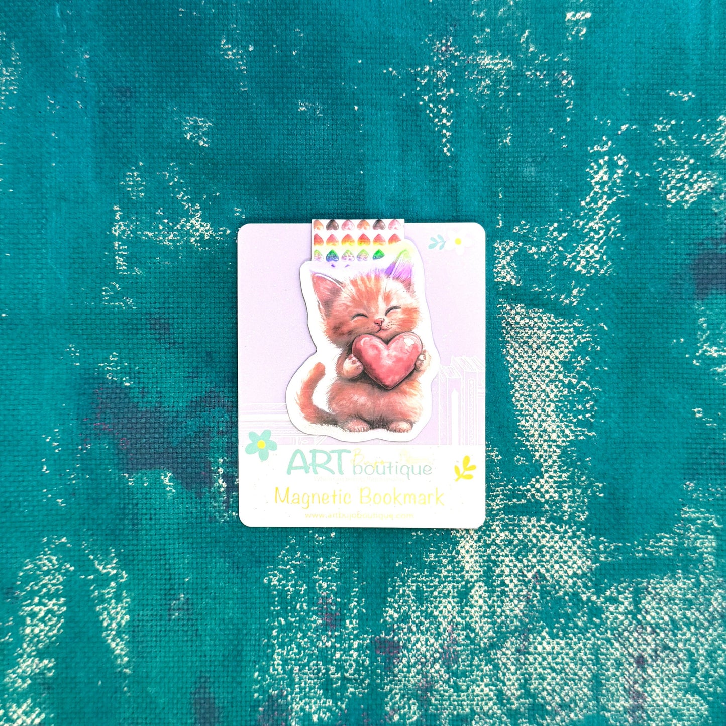Kitten in Love Magnetische Bladwijzer