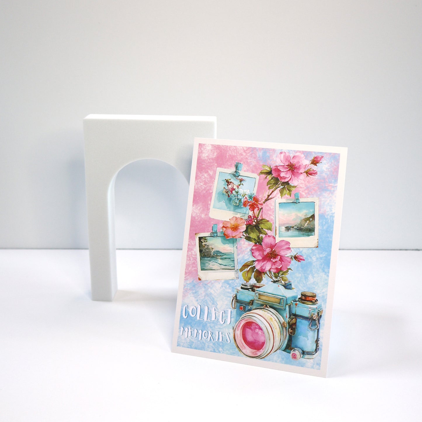 Collect Memories Summer Greeting Card