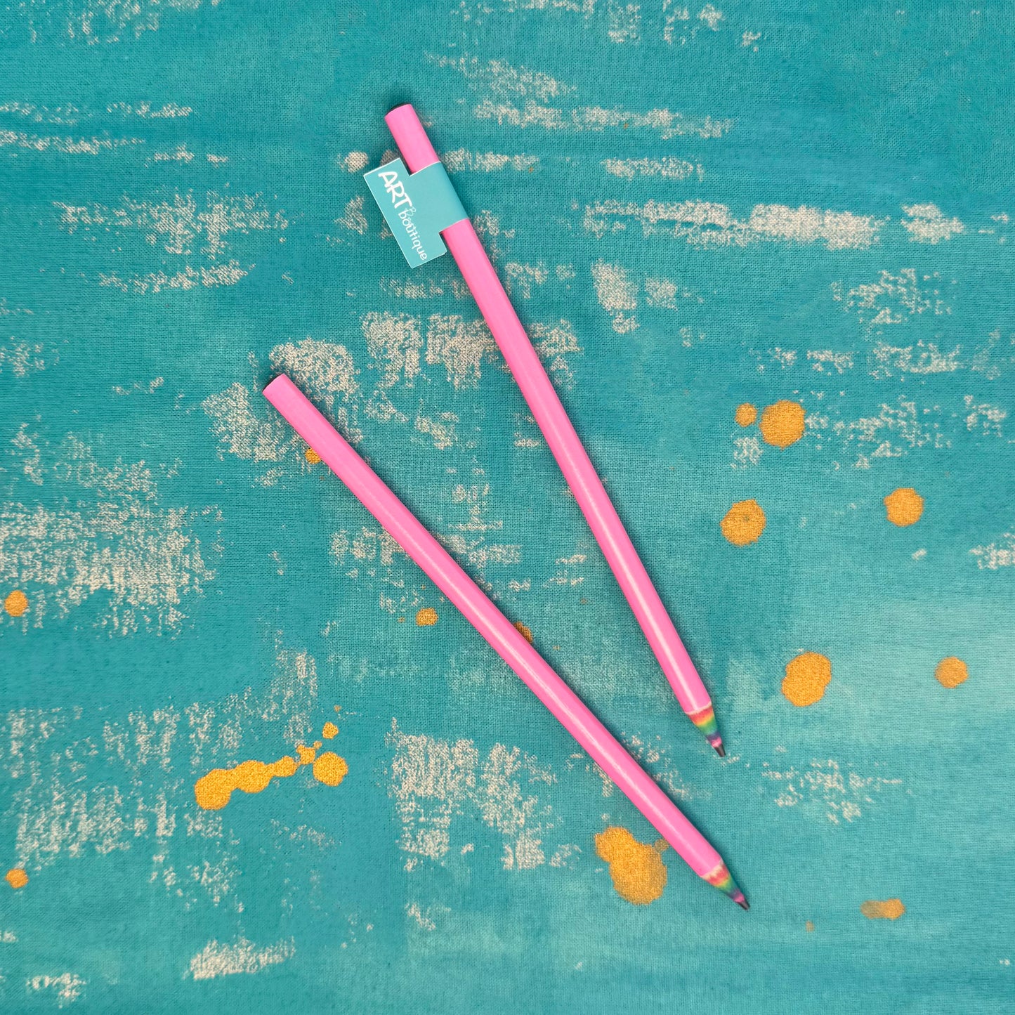 Rainbow Core Pencil - Pastel Aesthetic Stationery for Writing & Sketching