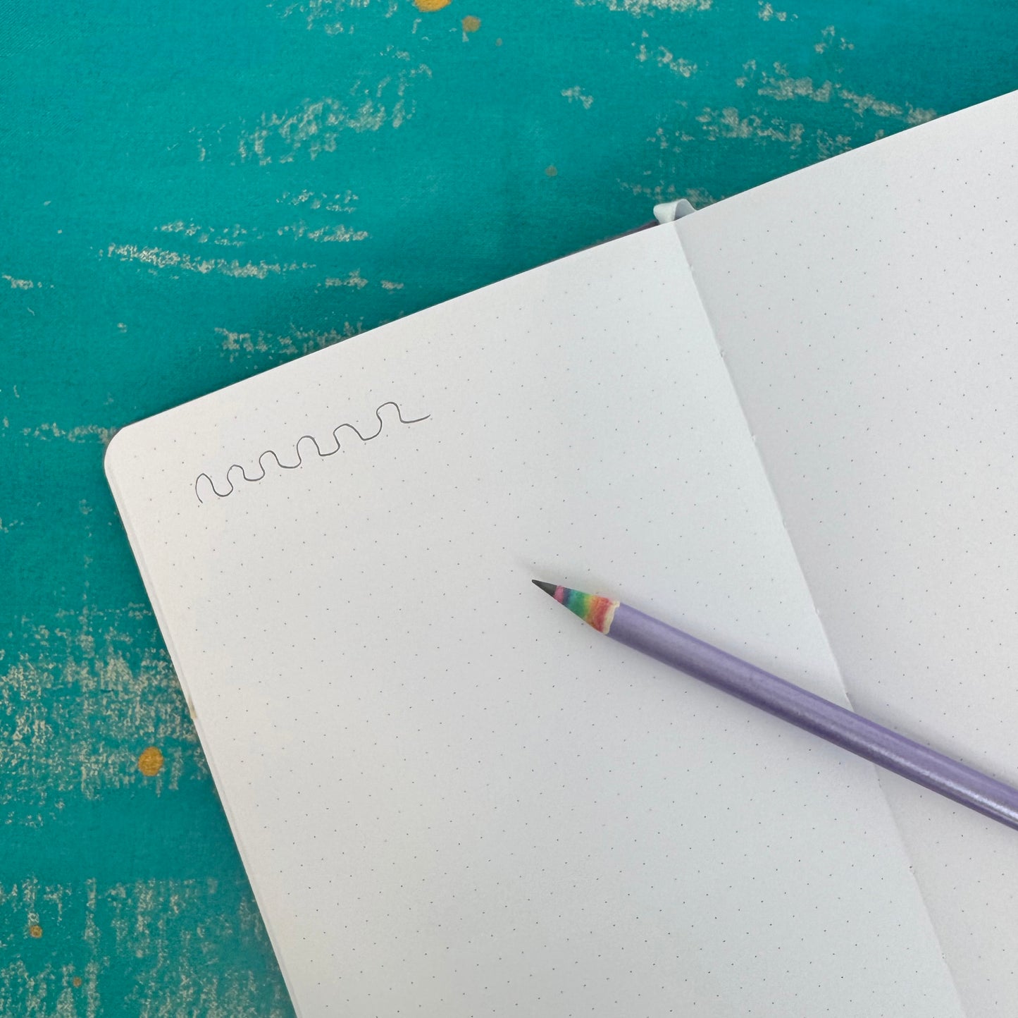 Rainbow Core Pencil - Pastel Aesthetic Stationery for Writing & Sketching