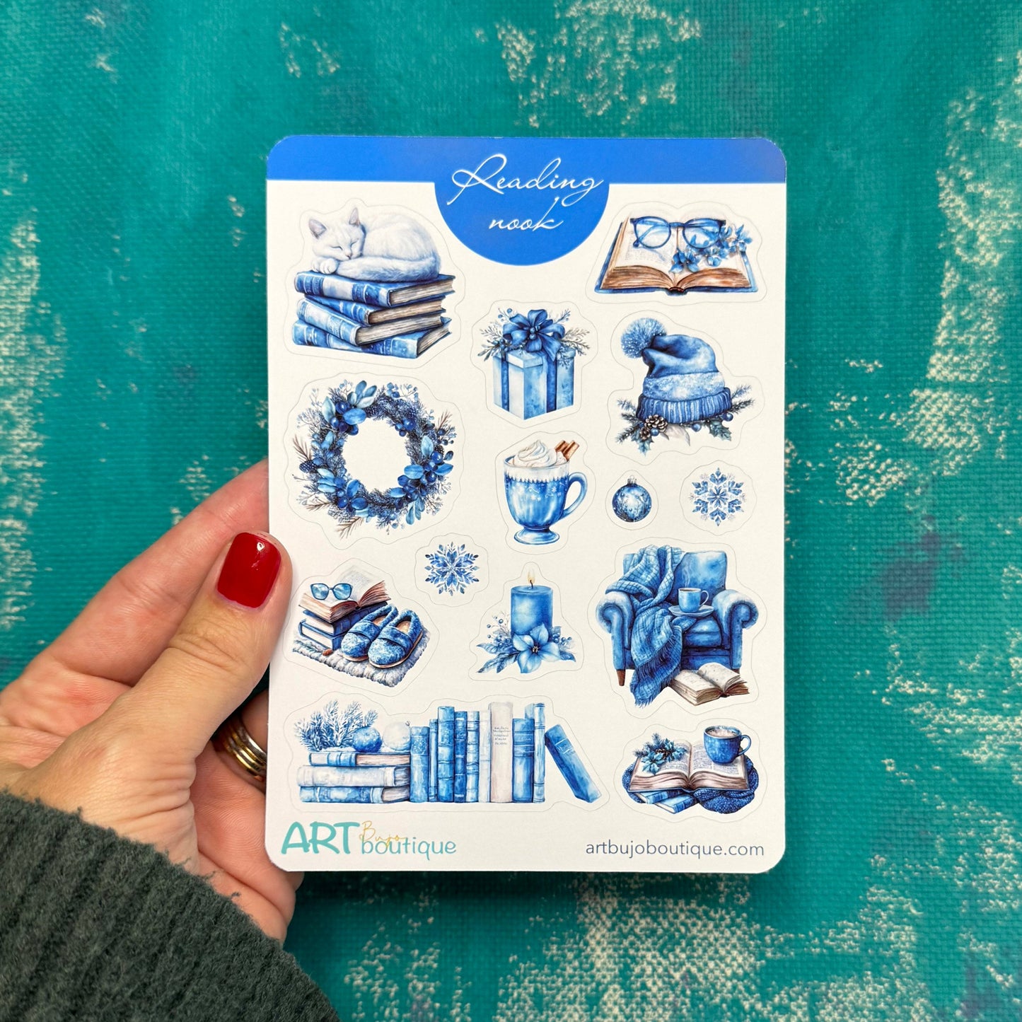 Terug naar school bujo-stickers ingesteld