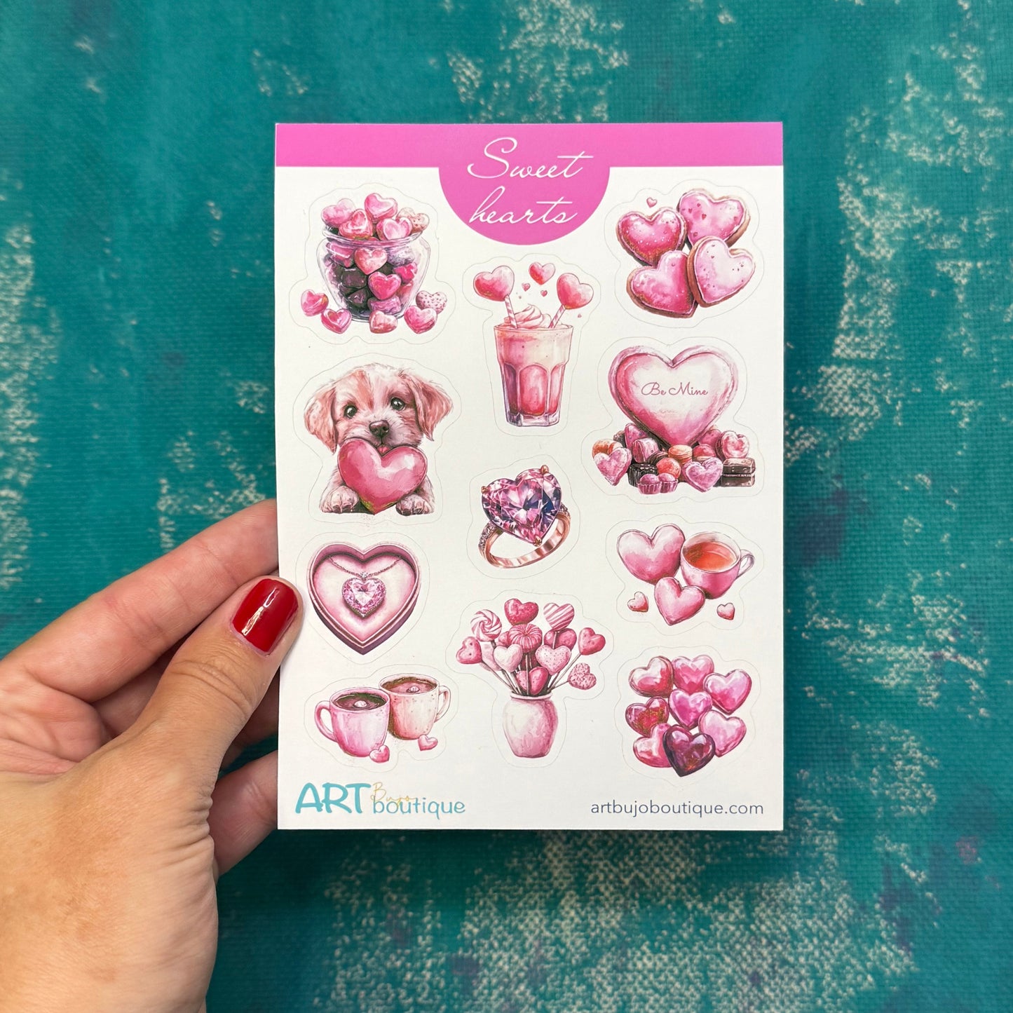 Sweethearts Valentine's Day Sticker Sheet