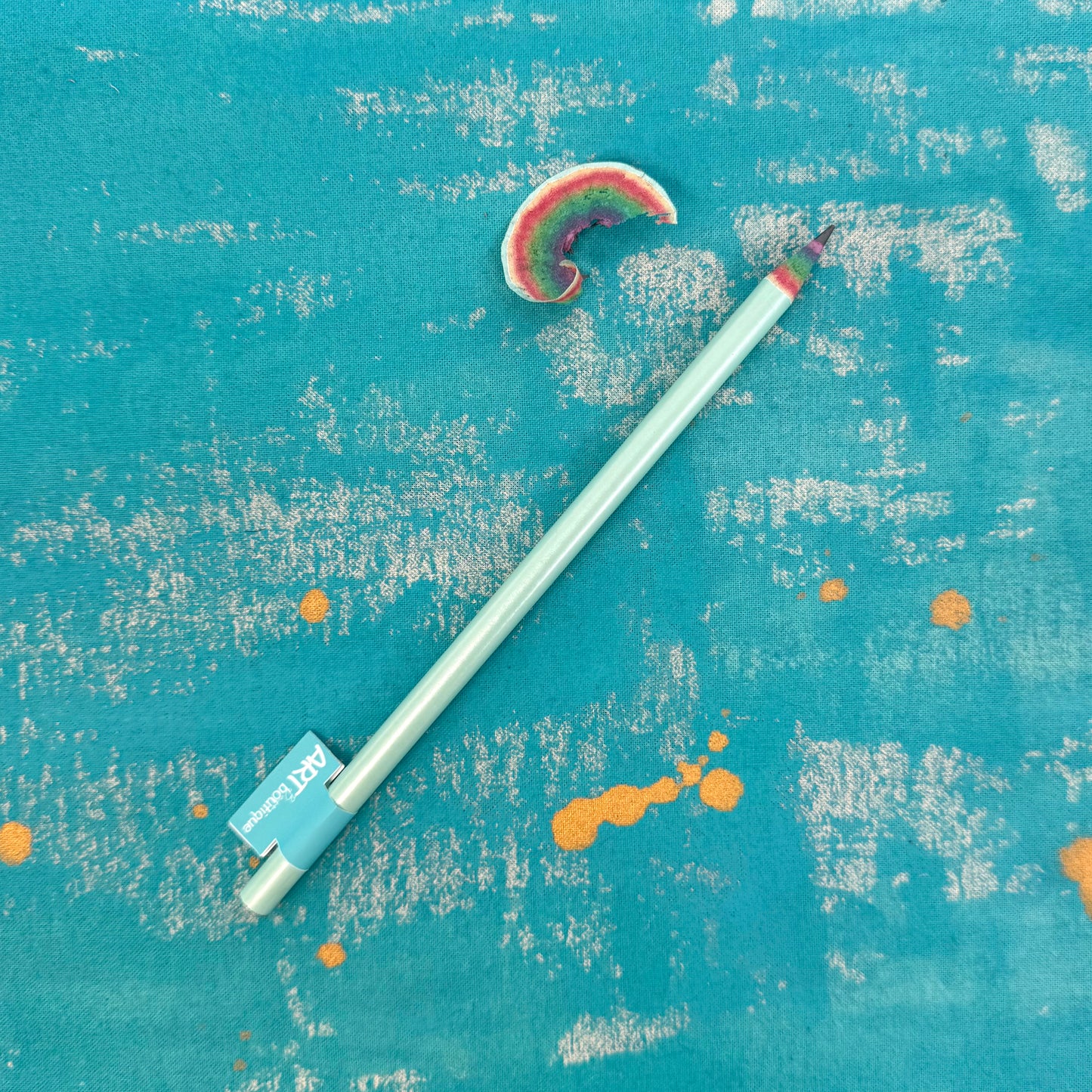 Rainbow Core Pencil - Pastel Aesthetic Stationery for Writing & Sketching