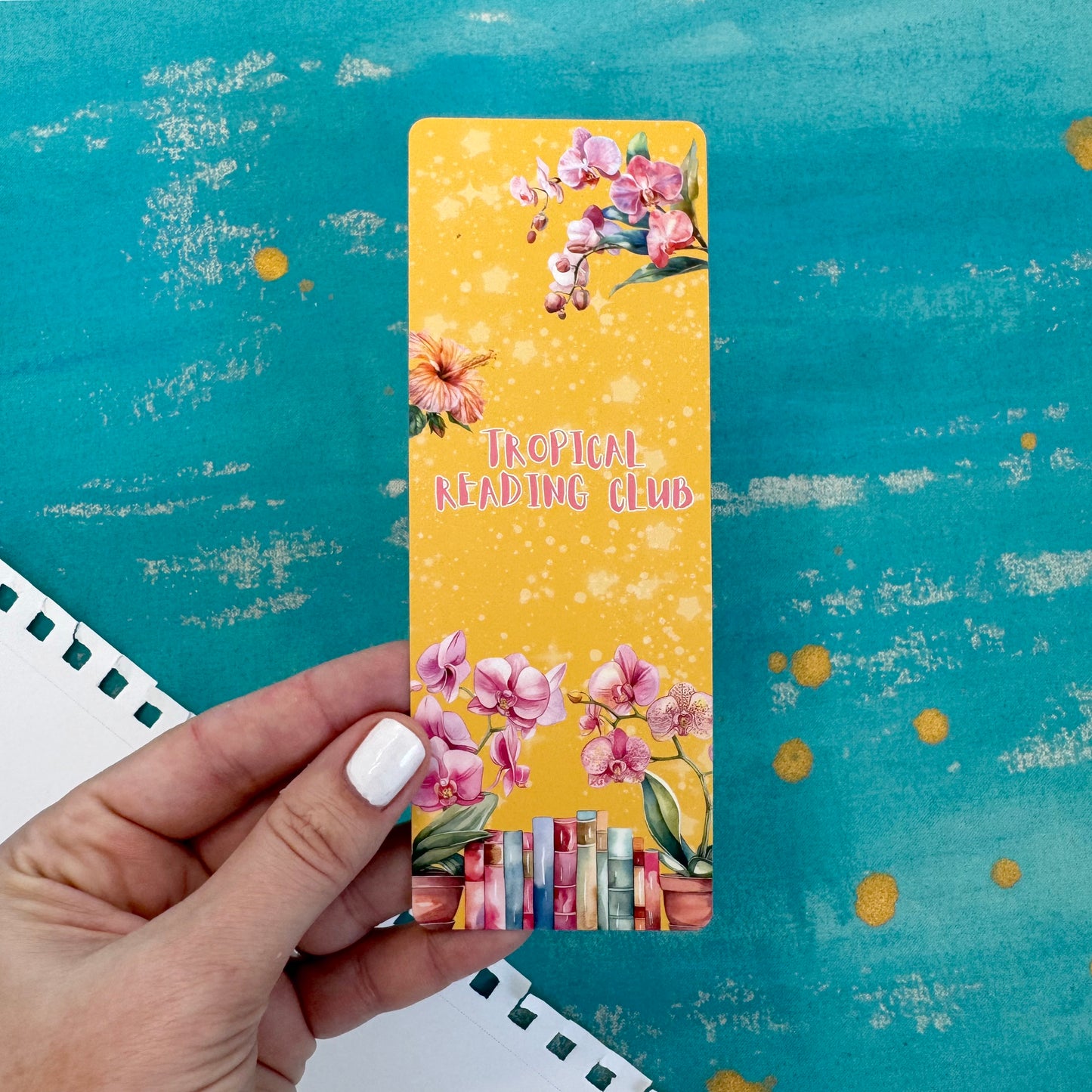 Tropical Reading Club klassieke bladwijzer