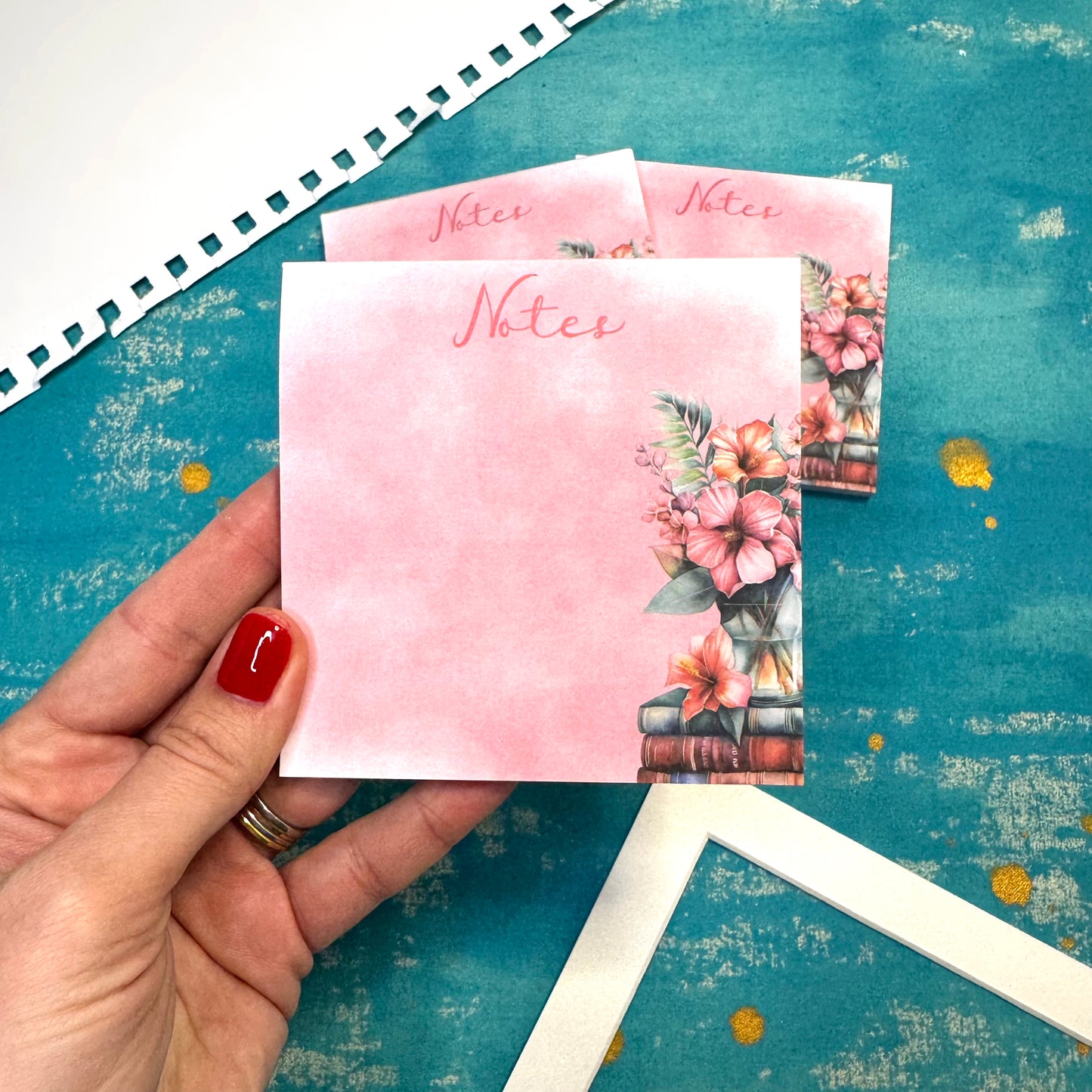 Tropical Paradise Pocket Notepad – Aesthetic Stationery for Journaling, Planning & To-Do Lists