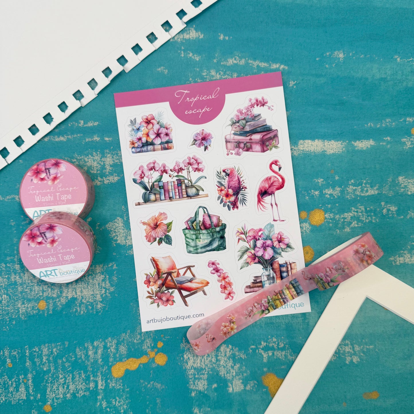 Tropical Escape Washi Tape