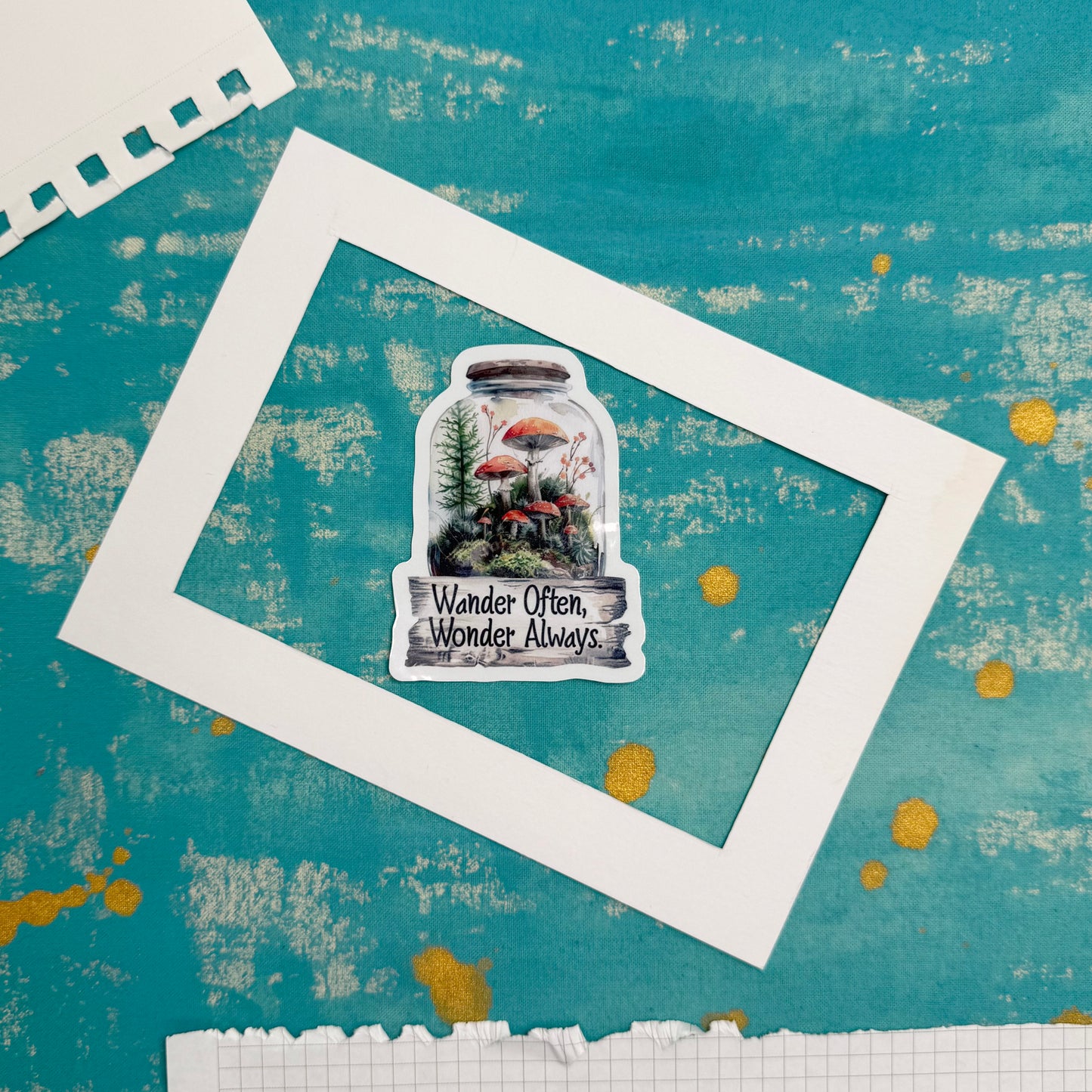 Woodland Whimsy Planner Decorative Set - Stickers, Washi & Vinyls for Fall Journaling