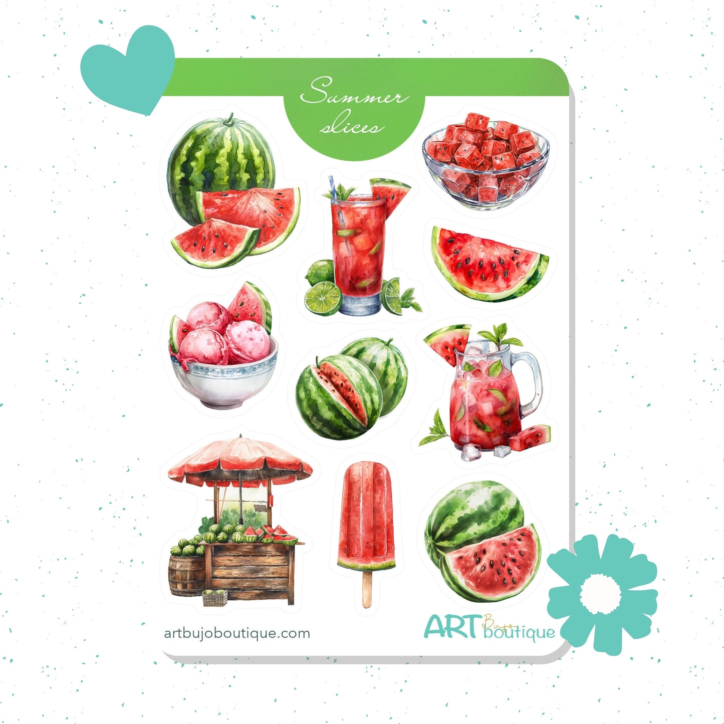 Rode rozen stickers bujo stickervel Bloemenstickers