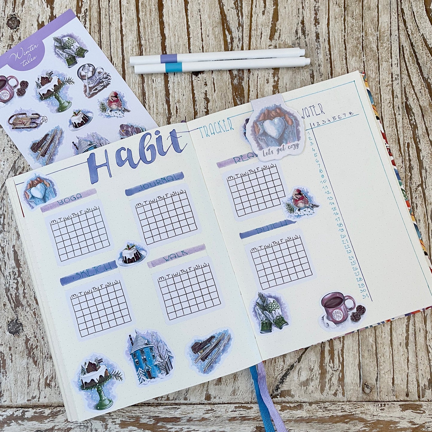 Winter Tale Sticker Sheet