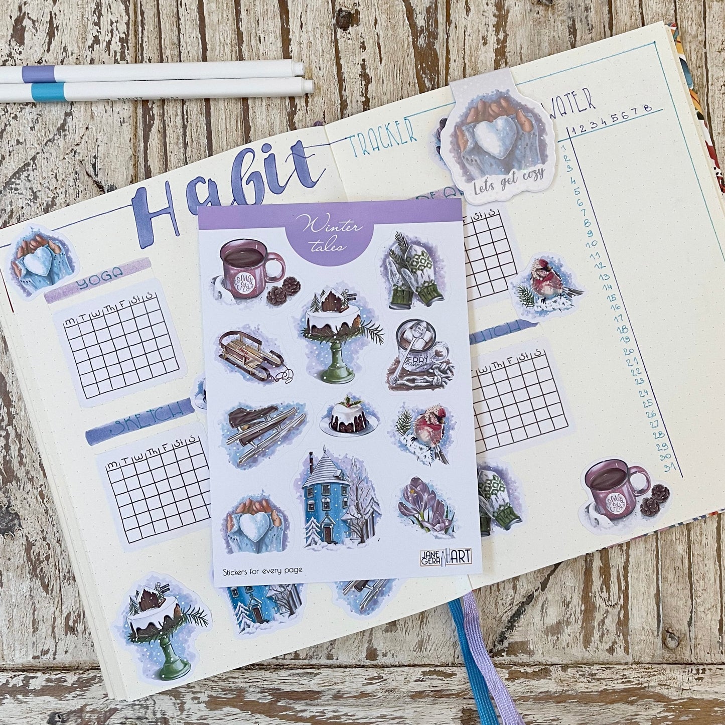 Winter Tale Sticker Sheet