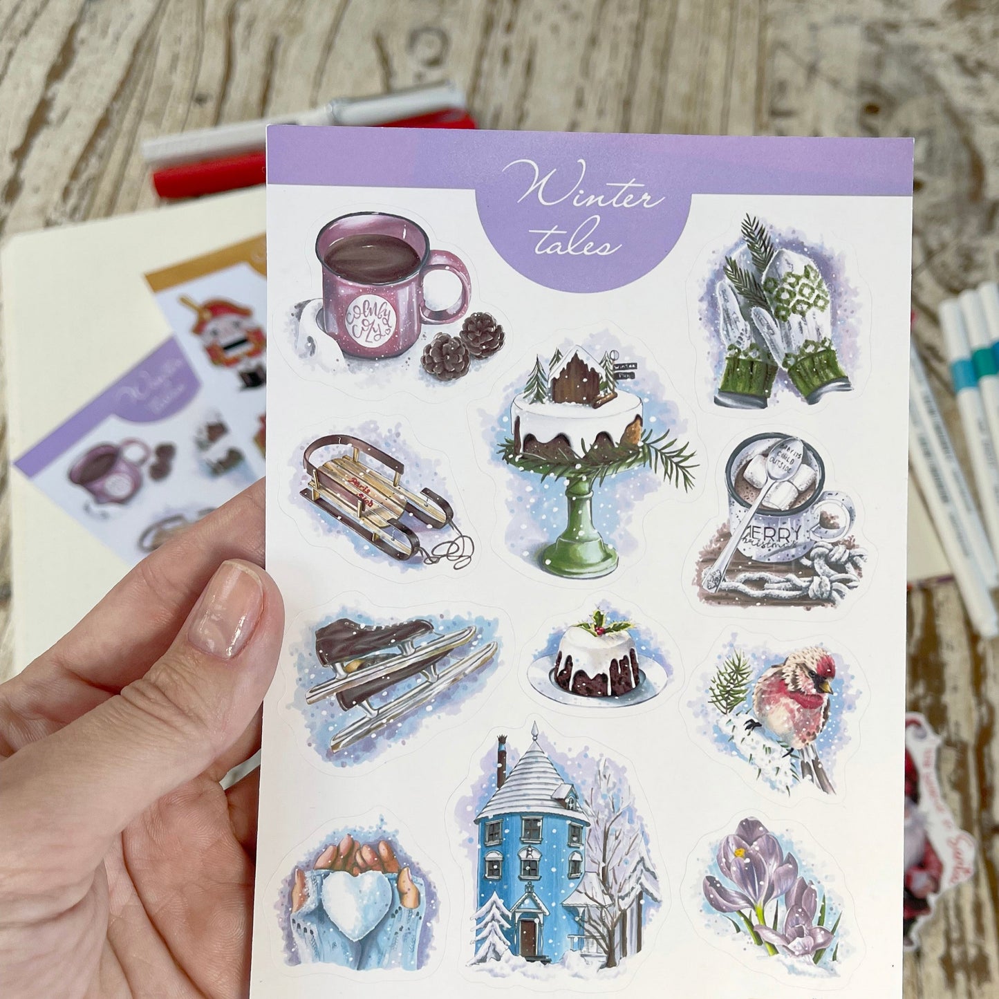 Winter Tale Sticker Sheet