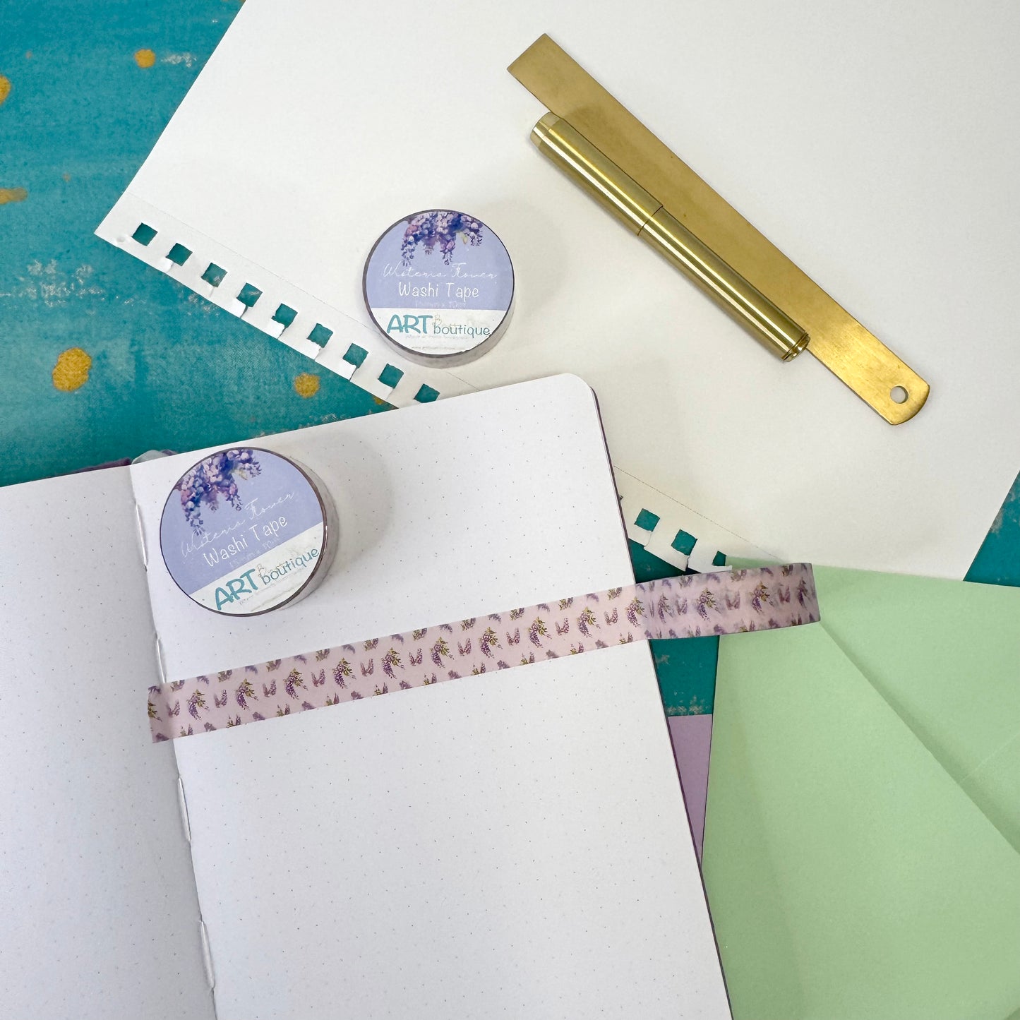 Wisteria Flower Washi Tape