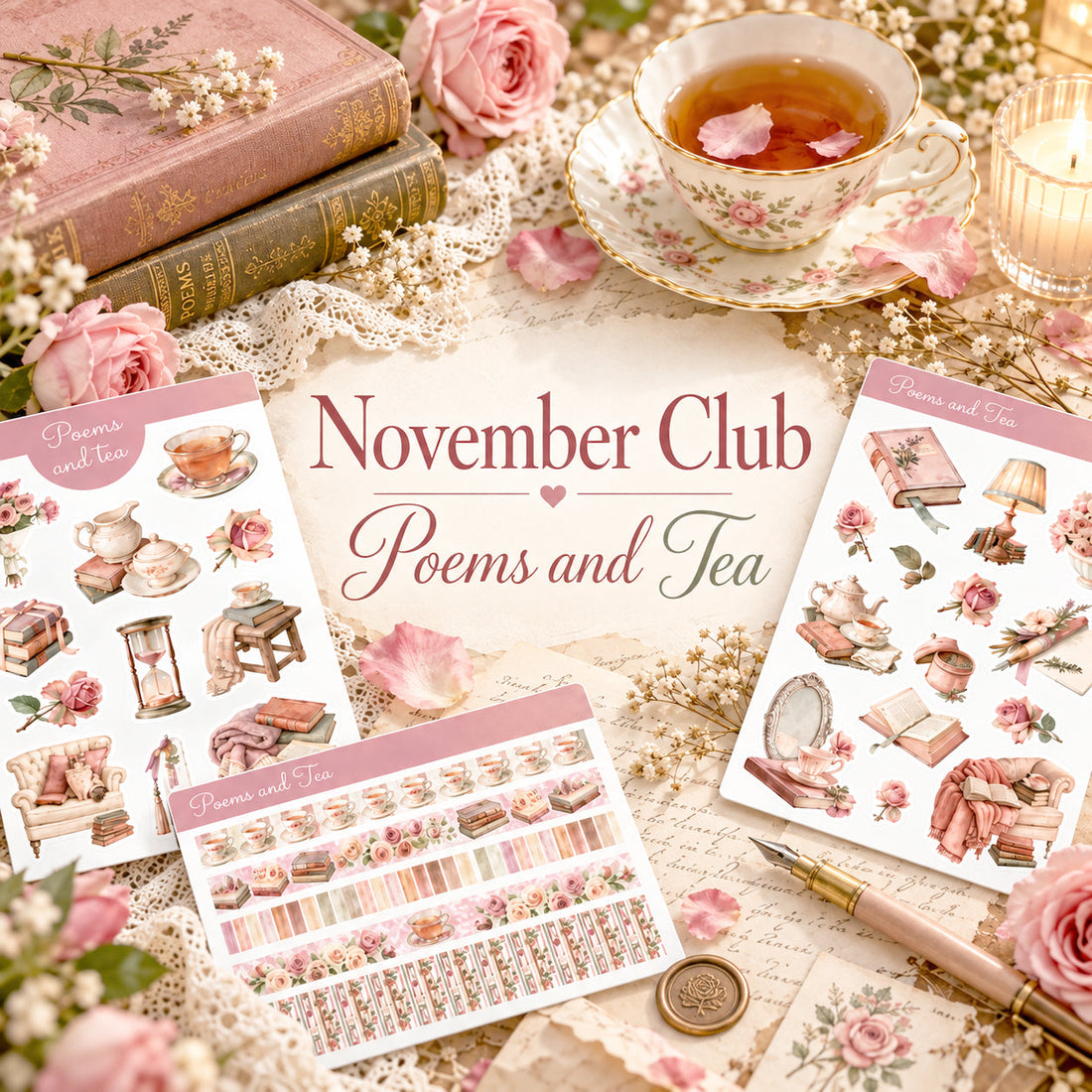 November Club Reveal: Poems & Tea