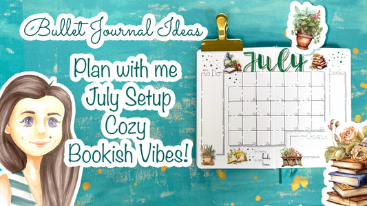 Cozy Bullet Journal Ideas for July: Monthly Log & Weekly Spread Inspiration
