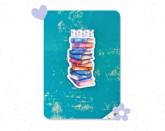 Dreamy Books Magnetic Bookmark – Aesthetic Page Marker for Books & Planners