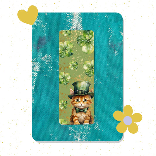 Lucky Kitten Classic Bookmark