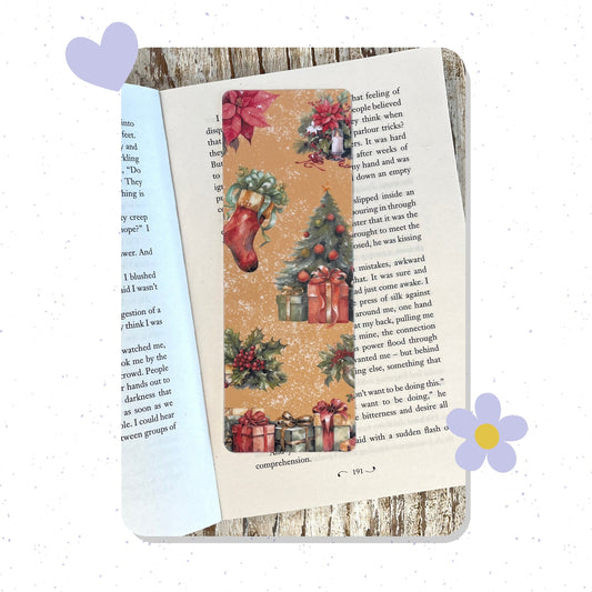 Winter Flowers bookmark