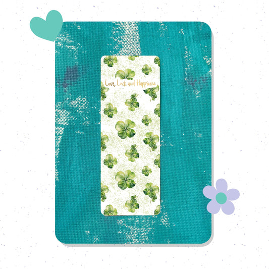 Love, Luck and Happiness Classic Bookmark