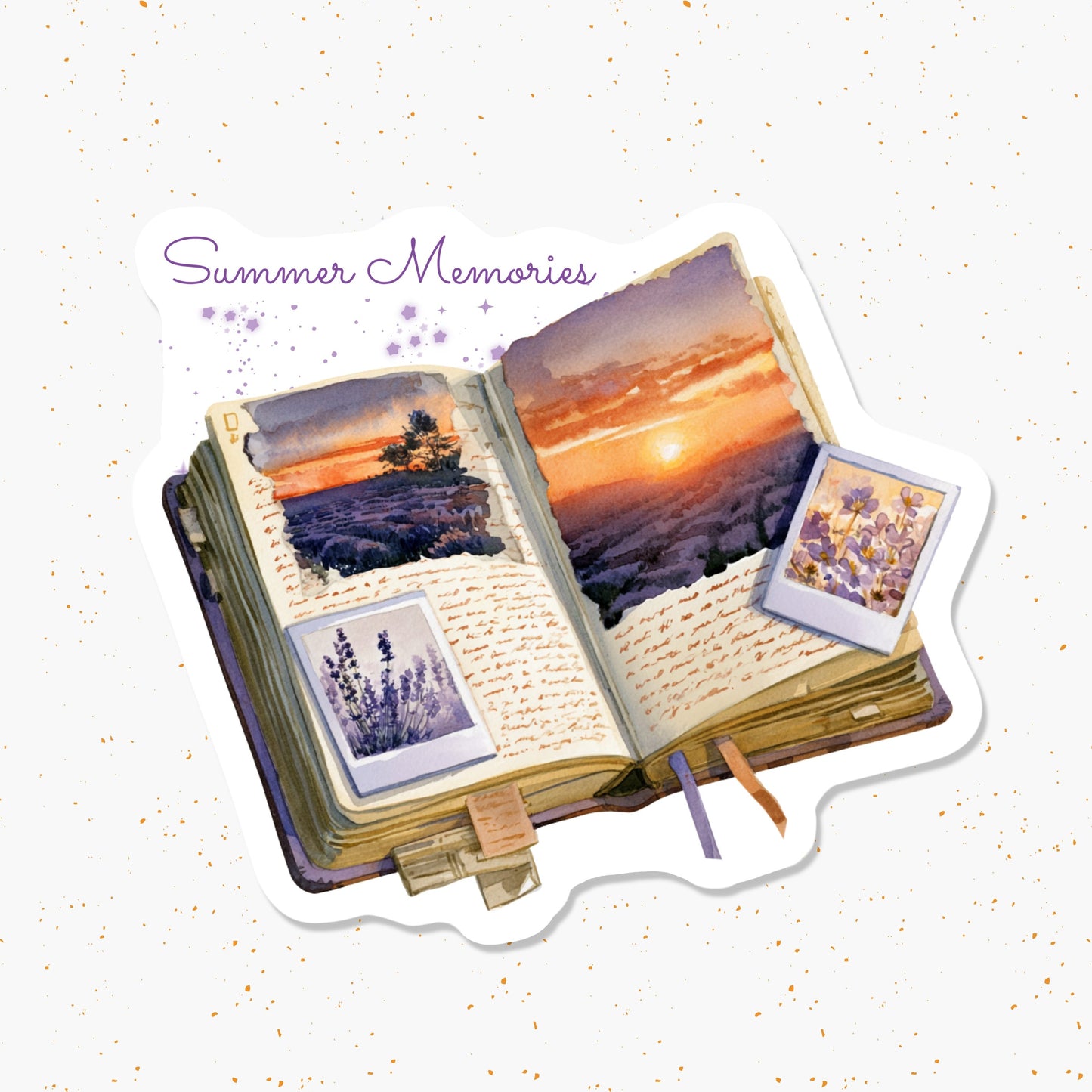 Summer Memories Vinyl Sticker