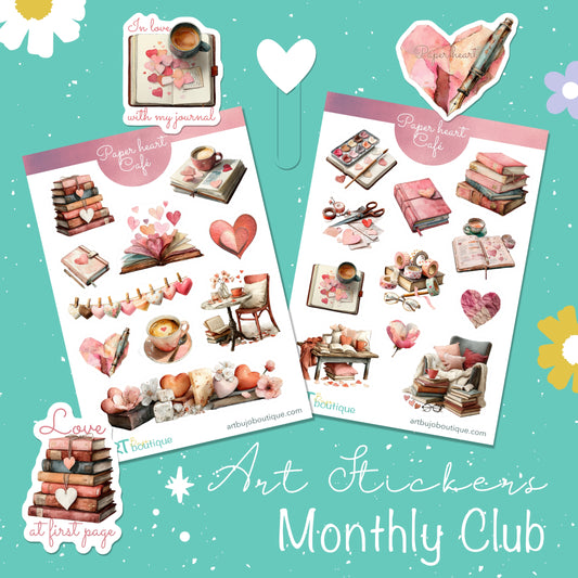 Maandelijkse club voor kunststickers (december)