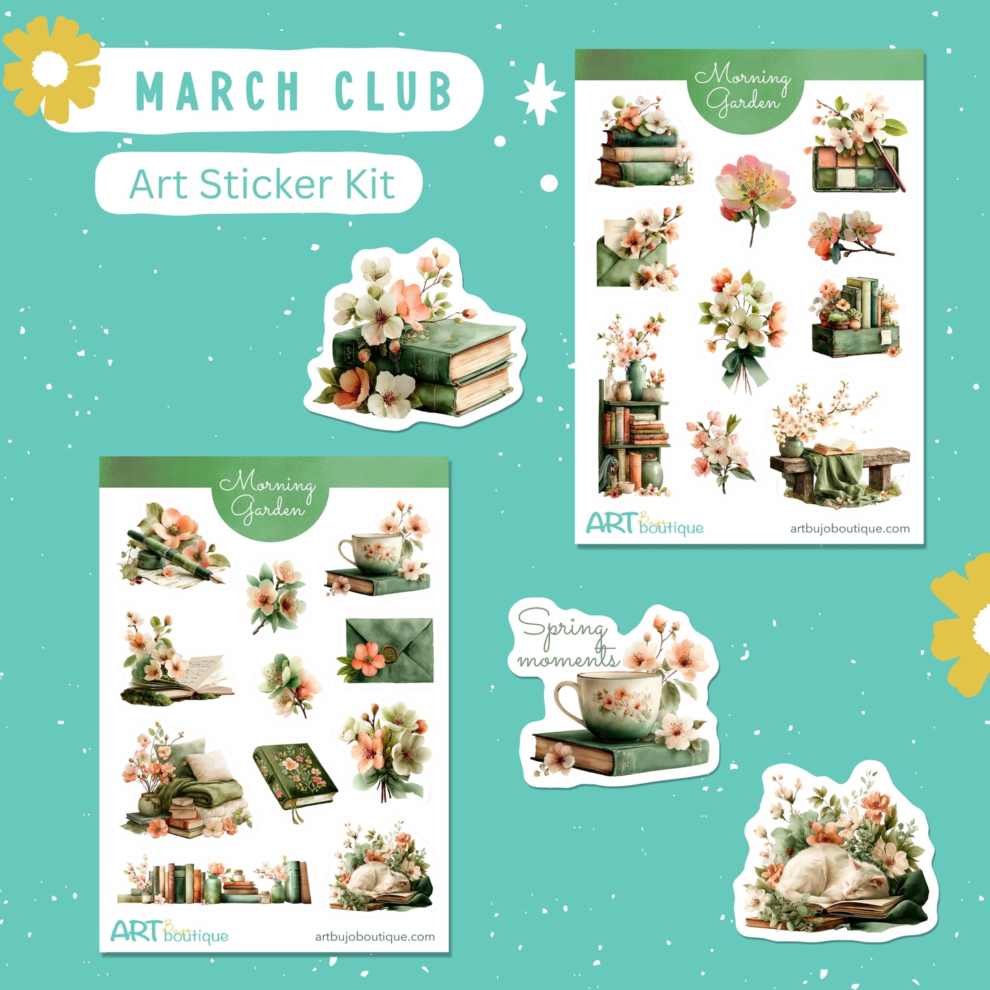 Maandelijkse club voor kunststickers (december)