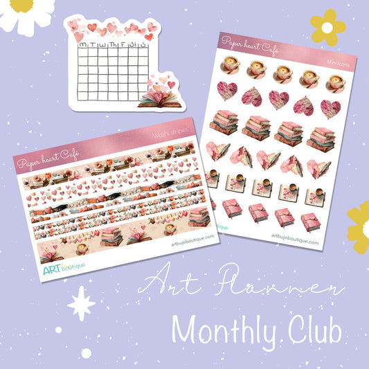 Maandelijkse kunstbladwijzerclub (december) 