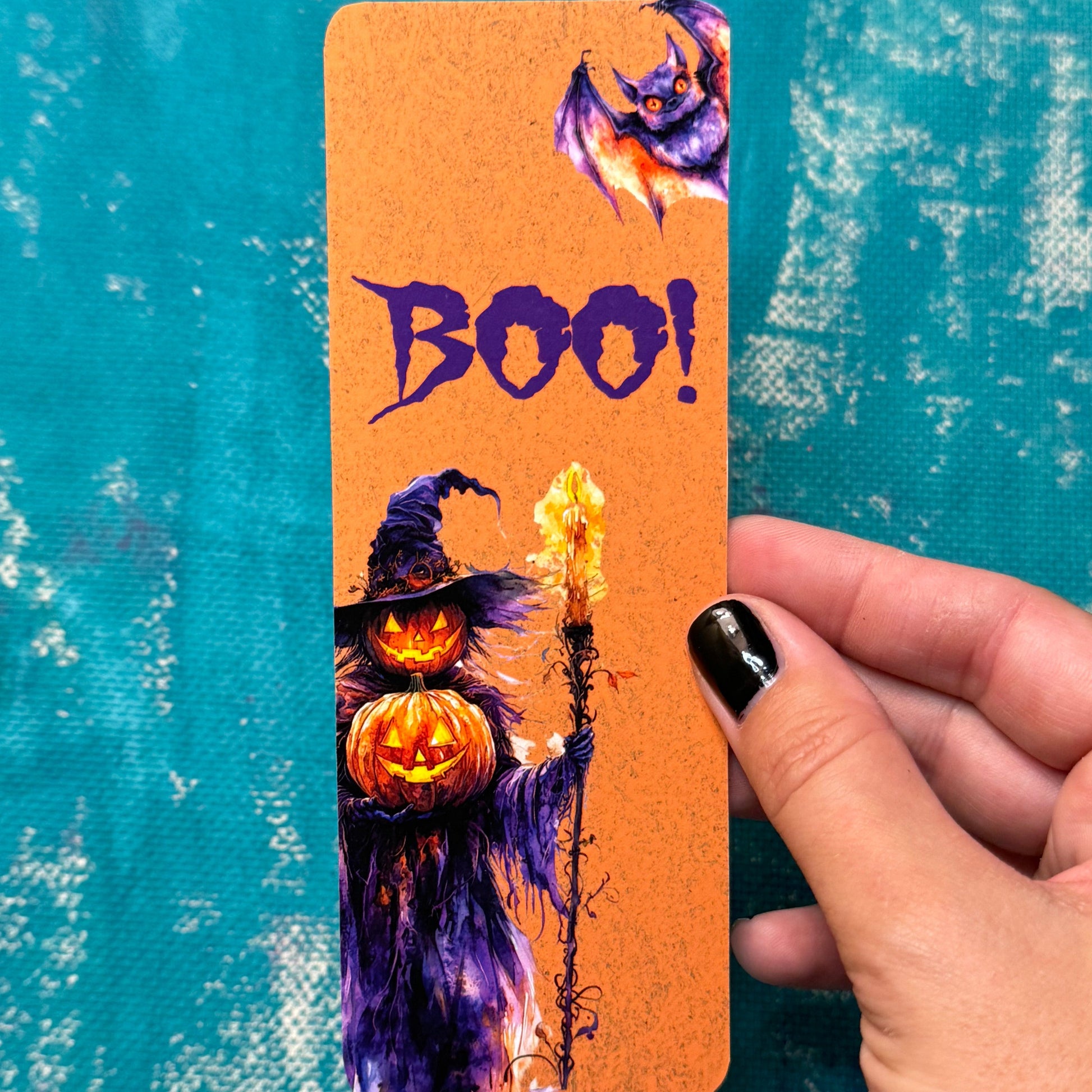 halloween bookmark, halloween gift, book lover gift