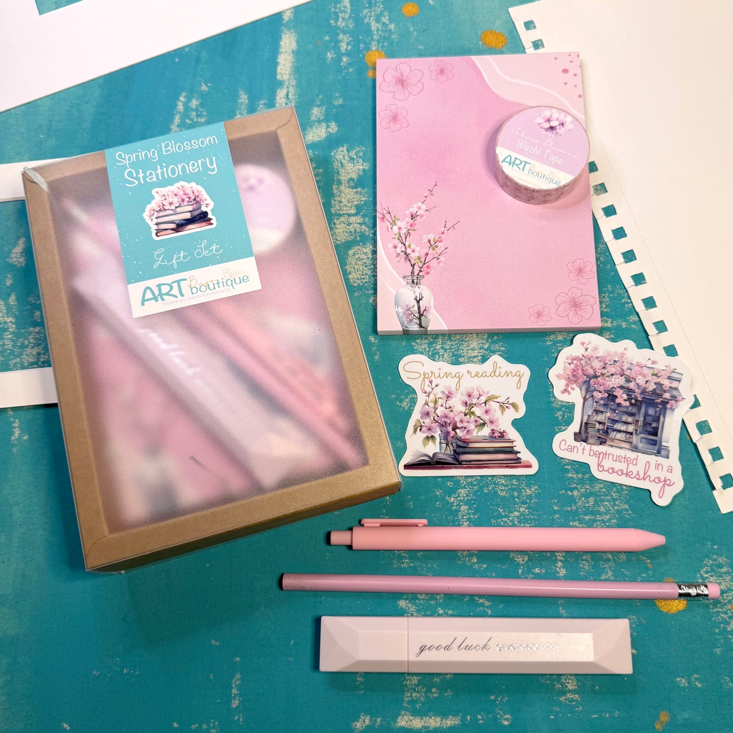 Spring Blossom Stationery Small Gift Set (€27 value)