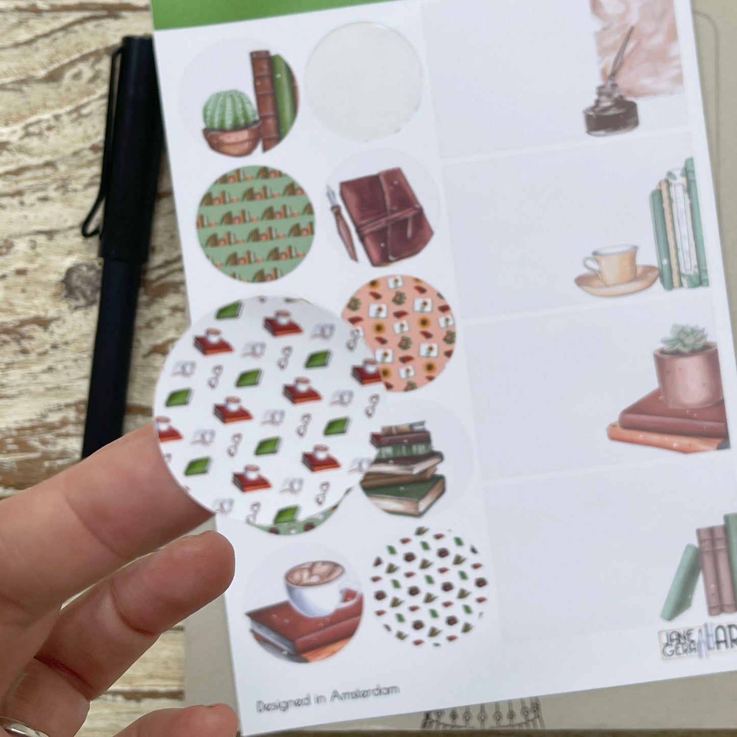 Boeken die functionele stickers lezen