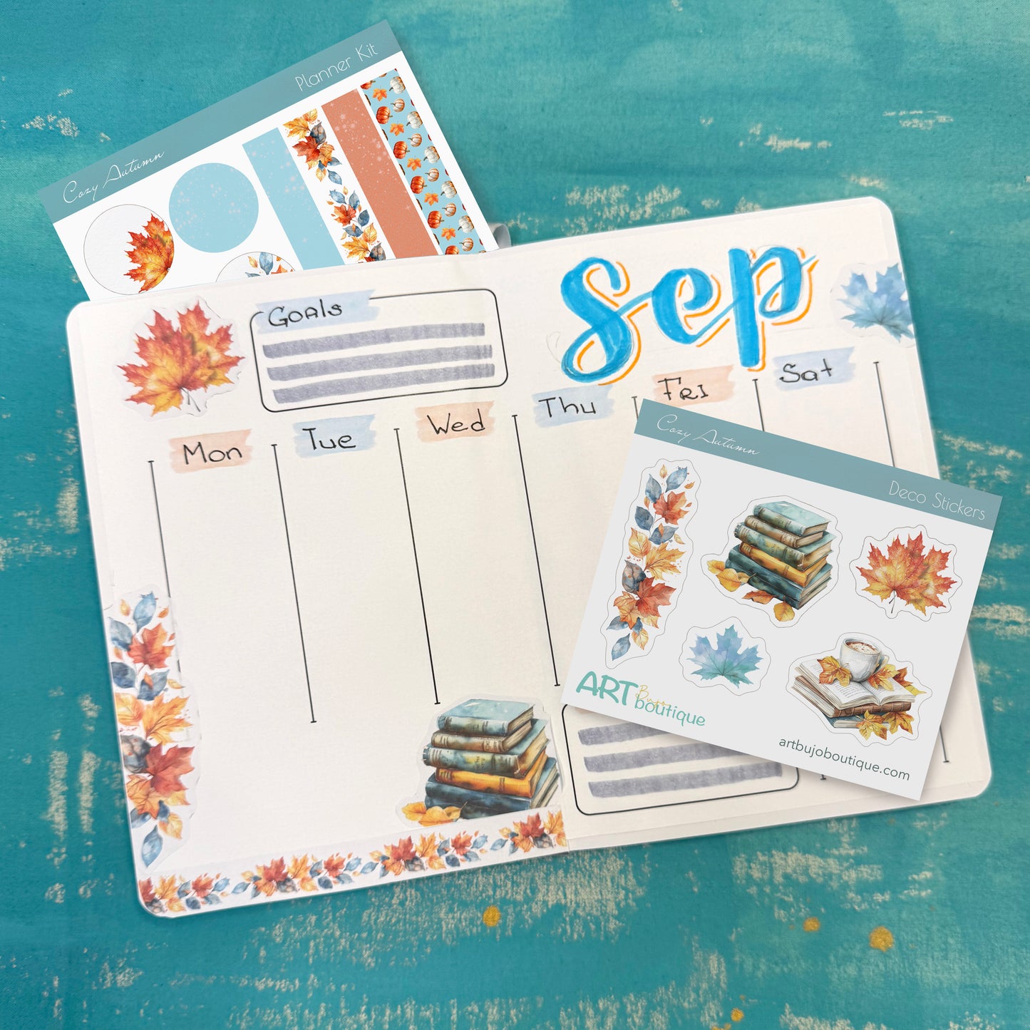FREE Printable Cozy Autumn Planning Set